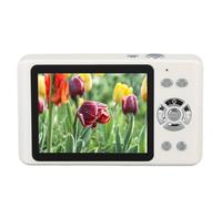 4K 64MP Digital Point and Shoot Camera with 18X Zoom for Photography, 2.8 Inch Screen Small Camera with Autofocus, Built in Flash and 1200mAh Battery, Best Holidays and (White)