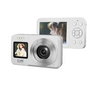 4K 64MP Double Screen Camera With 18X Opticals Zoom Portable ABS Body For Students Travel Enthusiasts Compacts Student Camera