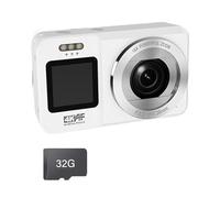 4K 64MP Screen Camera 18X Optical Zoom ABS Compact Body For Beginners Travel Photography Compacts Student Camera