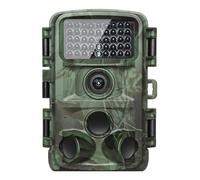4K 64MP Trail Camera With No Glow Night Vision IP67 Waterproof Hunting Camera With 2 Inch Screen For Outdoor Wildlife Monitoring(Without Card)