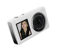 4K 80MP Screen Digital Camera With Auto Focus & 30% Extended Battery For Travel Photography Students Teens Travelers Budget Friendly Double Screen Digital Camera