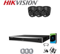 4K 8MP HIKVISION CCTV IP POE SYSTEM 2-WAY AUDIO ColorVu CAMERA SECURITY NVR KIT