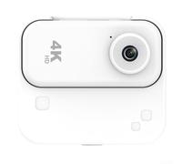 4K Action Camera 30fps Wide Angle Sports Cam(White)