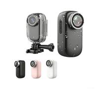 4K Action Camera Waterproof Case Wide Angle Lens(Black)