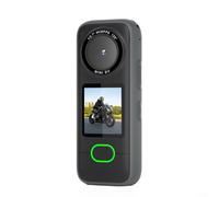 4K Action Camera with Touchscreen and WiFi, Compact Pocket Sport Cam for First-Person View, ABS Waterproof Video Recorder for Outdoor Adventures, Black