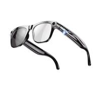 4K AI Smart Glasses with Camera - Photochromic Lens, Bluetooth Calling, Voice Assistant, Music Player, Translation & Video Recording (1, Black)