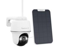 Reolink 4K Battery Security Camera Outdoor, Argus PT Ultr Solar Panel | Works with Alexa, 355° Pan &140° Tilt, AI Detection, Auto Tracking, 2.4/5 GHz Wi-Fi, Colour Night Vision, Backyard Security