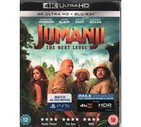 4k Blu-Ray Jumanji: the Next Level blu-ray Europe Sony 2020 4K + Blu Ray. Brand