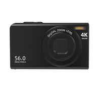 4K Camcorder English Full HD for YouTube,1080P HD Video Recording,2.4-inch Display, 16x Digital Zoom, LCD Screen with SD Card,Standard-4K-card reader+32GB card+adapter-Black
