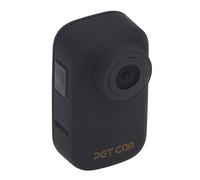 4K Cat Collar Camera, Remote Control Action Sports Dog Cam 170° Wide Angle Magnetic Clip Back for Pet Supplies (Black)