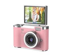 4K CCD 8X Digital Zoom Digital Camera For Student 48MP Compact Digital Photography Camera Camera 180 Screen Selfile N6J9 Flip