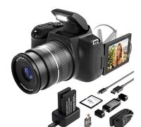 4K Compact Digital Camera for Photography: 72MP Autofocus Compact Cameras 10X Optical Zoom with 2.88" IPS Screen Anti-shake Flash Light Vlogging Camera for Youtube Beginners Outdoor Shooting