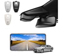 4K Dash Cam for Mercedes-Benz C-Class Gen4 W/S/C/A 205 2015-2021(Model A Black), C200 C250 C300 etc, OEM Look, UHD 2160P, WiFi & APP, Loop Recording, G-Sensor, Easy to Install, 64GB Card