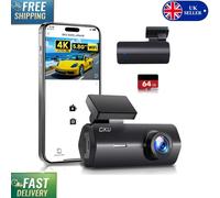 4K Dash Cam with WDR Technology & Continuous Parking Surveillance
