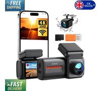 4K Dash Camera with 2.99" IPS Display & Easy App Control - Peace of Mind