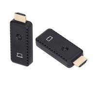 4K Decoding, Cordless Transmitter and Receiver, 5G, 100ft Range, Plug and Play, Compact and Lightweight, Screen Mirroring and Extension with Power Supply for HDTV, Projector