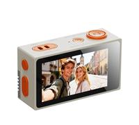 4K Definition Double Lens Tiny Camera with Screen and Auto Focusing for Sharpedly Photography Portable Tiny Camera