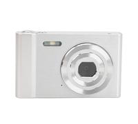 4K Digital Camera, 1080P HD Digital Point and Shoot Camera with 2.4 Inch IPS Screen, 48MP Vlogging Camera with 16X Digital Zoom for Students Teens Girls Boys (Silver)