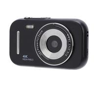 4K Digital Camera, 16X Zoom Video Camcorder Anti Shake with 2.8 Inch IPS Screen, 48MP Portable Travel Camera Rechargeable with 20 Filters for Boys Girls Beginners (Black)