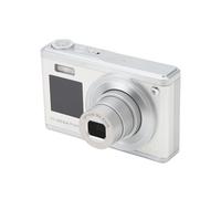 4K Digital Camera 2.88in IPS Screen Auto Focus 10X Optical Zoom 6X Intelligent Anti Shake Takes Sharp Smooth(Silver)