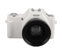 4K Digital Camera, 20X Zoom Video Camera Camcorder Auto Focus with 2.88 Inch LCD Display, 58MP Portable Selfie Vlog Camera for Photography Live Streaming (White)