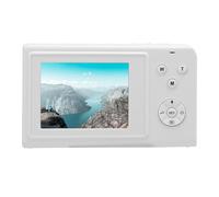 4K Digital Camera, 48MP 16X Digital Zoom Digital Camera Portable Compact Small Video Camera, Continuous Shoot Built in Fill Light, for Teens Adult Beginner Kids (White)