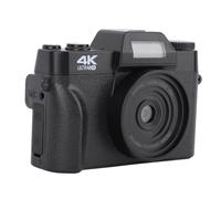 4K Digital Camera, 48MP 16X Zoom Vlogging Camera CMOS Mobile Anti Shake, Autofocus Compact Video Camera for Photography, 3 IPS Screen, Built in Fill Light, Microphone Included