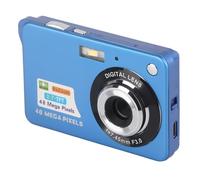 4K Digital Camera, 48MP, 2.7 LCD Display, 8x Zoom, Anti-shake, Vlogging and Photo Camera, Compact Size, for Pocket, Video and Mini Camera Lovers (Blue)