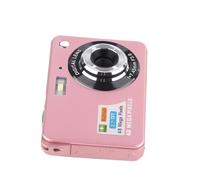 4K Digital Camera 48MP 2.7in LCD Display 8x Zoom Vlogging Anti Shake Photography Camera Compact Video Camera for YouTube (Pink)