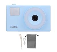 4K Digital Camera 48MP HD 16x Zoom WDR Stabilization Music Beauty Retro Compact Camera with Fill Light for Teens Students (Blue)
