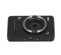 4K Digital Camera 48MP Ultra Clear Images 16X Digital Zoom Portable Video Camera for Travel Vlogging (Black)