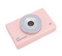 4K Digital Camera, 48MP Vlogging Camera for Photography, 8x Zoom HD Retro CCD, 2.4 Inch HD Display, Digital Camera with Fill Light (Pinkish)