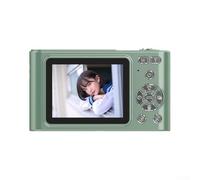 4K Digital Camera 48MP, With 16X Zoom Anti-Shake 2.4 Inch Screen Video Camera With Flash Face Detection For Students Beginner(Green)