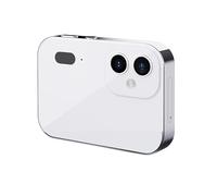 4K Digital Camera, 64MP Portable Mini Small CCD Photo Camera with Touch Screen 16X Digital Zoom IR Night Vision Camera with 32G SD Card for Travel Photography Vlogging,White
