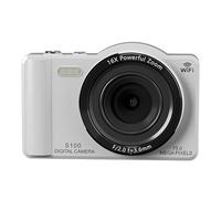 4K Digital Camera, 75MP High-Resolution Vlogging & Selfie Camera with WiFi, 6X Digital m, 2.8", Autofocus, Built-in Mic & Flash, 64GB Memory Card Included - for Travel,