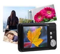 4K Digital Camera, 8X Digital Zoom 48MP Vlog Camera, 2.7in Screen, Built in Fill Light, Support USB Data Transmission, Anti Shake, for Beginners and Children (Black)