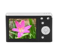 4K Digital Camera, AF Auto Focus High Resolution 2.8 Inches LCD Screen Phone Flash Transfer Support Compact Camera 16X Zoom for Photography (Black)