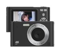 4K Digital Camera Camcorder 48MP Digital Video Camera 2.4 Inch Screen 16X Digital Zoom Anti-shake Face Detection Beauty Effect Motion detection Built-in Flash Battery