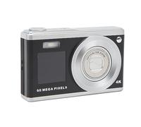 4K Digital Camera, Digital Camera 10x Optical Zoom 6x Digital Zoom Auto Focus 2.88 Inch IPS Screen 750mAh for Travel (Black)