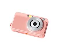 4K Digital Camera Digital Video Camera 50MP 2.2 Inch IPS Screen Auto Focus 16X Digital Zoom Anti-Shake Built-in Flash Battery Beauty Filters Birthday Festival Gift for Kids (Pink)