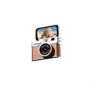 4K Digital Camera Featuring Responsive Autofocus, Anti-Shake, and Flash for Balanced Performance Scenarios (Brown)