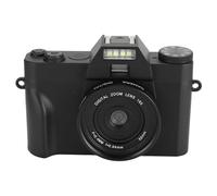 4K Digital Camera for Photography, 48MP 16X Digital Zoom Vlogging Camera with 3.0 Inch 180 Degree Flip Screen， 1500mAh WiFi Travel Camera with Flash Light