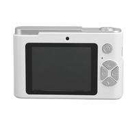 4K Digital Camera for Photography, 48MP 4K 16x Digital Zoom 2.4 Inch Screen Portable Compact Camera for Kids Students Vlog, Travel Camera for Teen Adults Beginners (White)