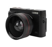 4K Digital Camera for Photography, 48MP 60FPS Vlogging Camera, 16X Digital Zoom Auto Focus Compact Travel Camera with 3 Inch Flip Screen, Built in Flash, for Daily Recording