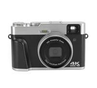 4K Digital Camera for Photography, 48MP Vlogging Camera for YouTube with 2.8inch Screen, Anti Shake 16X Digital Zoom Compact Video Camera for Travel Teens Adult (Black)