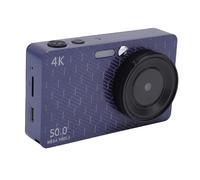 4K Digital Camera for Photography, 50MP HD Vlogging Camera with 16X Digital Zoom Autofocus, 2.8 Inch Screen, Compact Small Cameras for Kid Student (Blue)