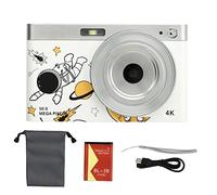 4K Digital Camera for Photography, 50MP Point Shoot Camera, 16X Zoom Compact Small Vlogging Camera with 2.88in IPS Screen, for Student Children Teen Girl Boy