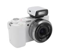 4K Digital Camera for Photography, 5K 30fps Mirrorless Vlogging Cameras 15X Hybrid Zoom 3.2 Inch Flip Screen White Balance Professional Camera (White)