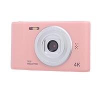 4K Digital Camera for Photography, Anti Shake 50MP Vlogging Camera with 8X Zoom, Tripod Bracket, Built in Mic, 2.4 Inch Screen Compact Travel Camera for Teens, Travel Camera (64GB)