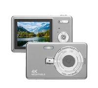4K Digital Camera for Photography, Autofocus 50MP UHD Vlogging Camera, 16X Zoom & Anti Shake, Point and Shoot with 2.4inch Screen, for Teens Adult Beginner (No Memory Card)